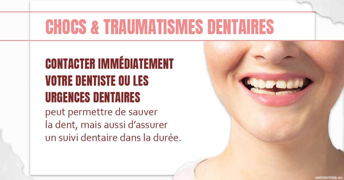 https://damiani-richelme.test.moncomptewebdentiste.fr/2023 T4 - Chocs et traumatismes dentaires 01